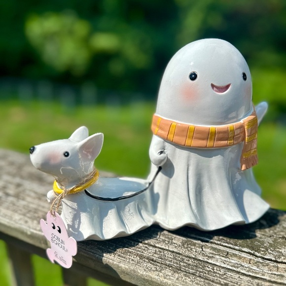 🎃 Viral Ghost & Dog Halloween Ceramic Decor | TJ Maxx Viral Fall Decor - Picture 6 of 6